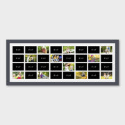Large Multi Photo Picture Frame to hold 32 6" x 4" size photos - Multi Photo Frames
